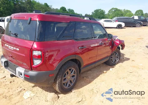 2025 Ford Bronco Sport Big Bend из США, поврежденный, VIN 3FMCR9BN3SRE19796